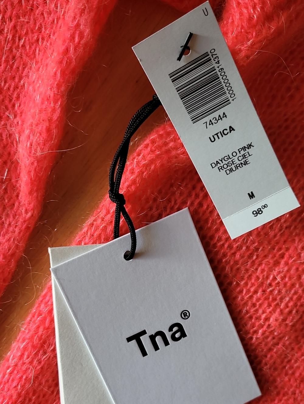 TNA Aritzia Mohair Blend Utica Cardigan - Picture 8 of 13